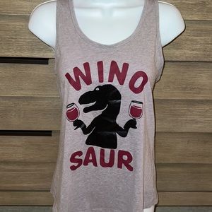 “WinoSaur” Racerback Tank